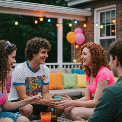 Energetic person performing HIIT exercises outdoors, showing strength and endurance, no text, no words, no typography, 8K